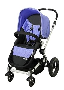 Dream On Me Acrobat, Multi Terrain Stroller and Bassinet, Purple