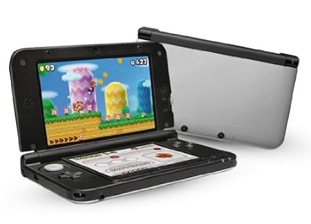 Nintendo 3DS - Consola, Formato XL, Color Negro Y Plata