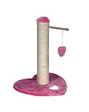 Cat Scratching Post, Cat Scratcher Activity Centre - Play Heart 46cm