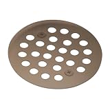 MOEN 101664ORB Kingsley 4-1/4-Inch Shower Strainer, Oil Rubbed Bronze