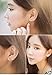CIShop “DipperStar” Diamond Stud Earrings Ear cuff Earrings Elegant Ear Wrap(Hypoallergic)