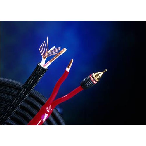 Monster Z2R ML-15/15 Reference Audiophile Speaker Cable with Monster Lock Master Pin, 1 Pair (15 ft.)