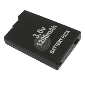 Eforcity New 3.6V 1200 Mah Battery Pack For Sony Psp Slim 2000