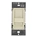 Leviton 6637-PA SureSlide 5A Preset Full Range Fan Speed Control, Single Pole or 3-Way, Almond