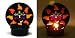 Miniature Sun with Face Black Tealight Candle Holder - 2.5