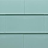 Glass Subway Tile 3x6" Spring Blue (SAMPLE - Regular Price $11.85SF)