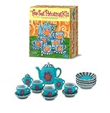 from Kidz Lab A Tea Set Painting Kit Ages 8+ - Childs Creative Activity Kit - Childrens Arts & Crafts Educational Toy