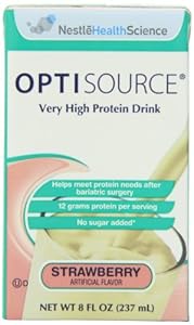 Amazon.com : Optisource Very High Protein Drink, Strawberry, 8-Ounce