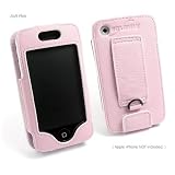Apple iPhone Designio Leather Sleeve (Soft Pink (open screen))