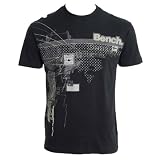 Bench Fence T-Shirt - Black - Mens