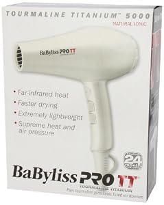 BaByliss Pro BABTTW5586 TT Tourmaline Titanium 5000 Dryer