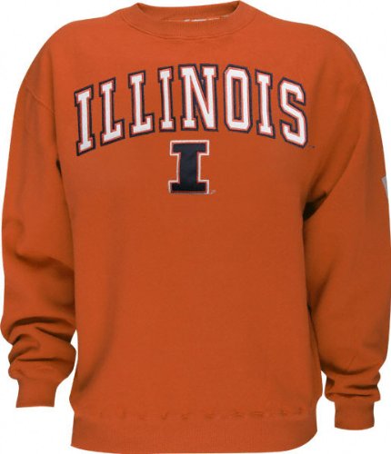 Buy Illinois Fighting Illini Automatic Fleece Crewneck Sweatshirt