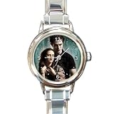 Round Italian Charm Watch of Twilight Edward Cullen and Bella Swan Embracing