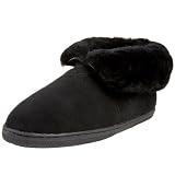 BEARPAW 402 Men's Traditional Slippers,Black,11 M