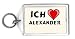 Ich liebe Alexander Schlüsselhalter