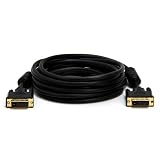 GTMax High Resolution DVI - DVI Male to Male Gold Plated Cable 4.5m (15 Feet) for HDTV, Plasma, LCD