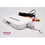 NBOX TV Media Player - Supports SD/USB Drive/USB External Hard Drive - Plays DIVX/AVI/RMVB/RM/XVID/MPG - FREE Component Cable - FREE Extra Remote Battery - White