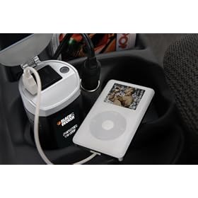 Black and Decker PI100CB 100 Watt Cup Holder Power To Go AC USB Power Inverter by Black & Decker