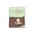 Just Born 2-Pack Thermal Receiving Blankets ? Sage/Brown