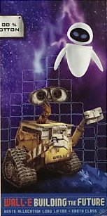 Childrens/Kids Disney Wall E Towel, Cotton Beach Towel