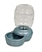 Petmate Replenish Pet Waterer with Microban, 1/2-Gallon, Pearl Blue