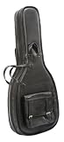 Levy's Leathers Leather Deluxe Acoustic Guitar Bag ,Black