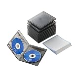 ELECOM Blu-rayディスクケース(2枚収納タイプ、10枚セット) ブラック CCD-BLU210CBK