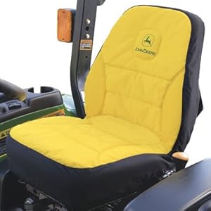John Deere 15" Seat Cover for Compact Utility Tractors