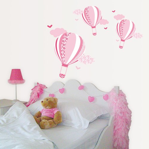 Eurographics DS-AU1011 Hot Air Balloons II 24,8 x 35 cm, Decosticker Preisvergleich