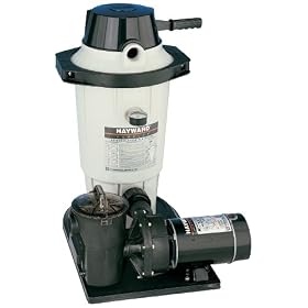 HAYWARD PERFLEX D.E. EC40C FILTER SYSTEM W 1 HP MATRIX PUMP EC40C92S