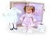 Petitcollin- 623512 - Poupée - Coline - Mademoiselle Coline - 35 cm - Valisette