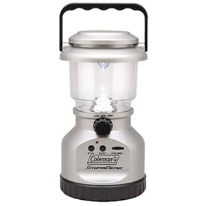 Coleman StormBeam Dynamo Lantern with Radio and Cell Phone Chargers