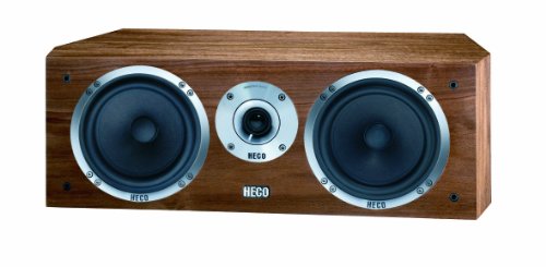 Heco Celan XT Center 4 2-Wege Bassreflex-Centerlautsprecher (120/080 Watt) walnuss