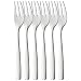 WMF-BISTRO 6 PACK CAKE FORKS IN 18/10 STAINLESS STEEL-1287796040