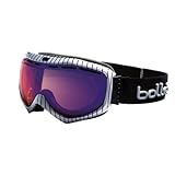 Bolle Quasar Snow Goggles (Silver Pinstripe, Aurora)