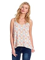 Blueberry Camiseta Tirantes Mary (Naranja)