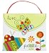 The Gift Wrap Company Hippie Garden Style Treat and Candy Purse with Ribbon Handle (Pack of 12)