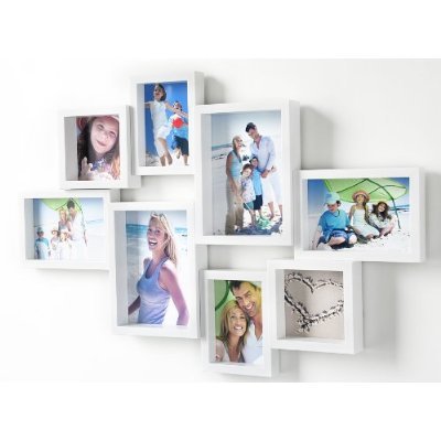 Produkt-Bild: Collage Bilderrahmen Apart8, wei&szlig;