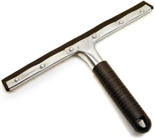 Window Squeegee Hand Held Cleaning Double Blade Shower Glass Cleaner Smear