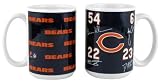 NFL Chicago Bears 15-Ounce Coffee Mug Set