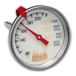 Taylor Weekend Warrior Glow-in-the-dark Meat Thermometer