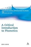 A critical introduction to phonetics