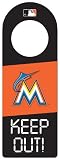 MLB Miami Marlins Wood Door Hanger