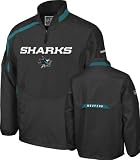 San Jose Sharks 2009 Faux Leather Jacket - X-Large