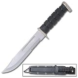 The military style Marine Drop Point Survival Knife