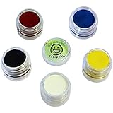 Face Paint -Organic, Hypoallergenic, all Natural Face Paint for Kids, No Lead Paint in Interlocking, Stackable Jars, Even for the Most Sensitive Skin, Best for Parties, Makes Your Favorite Designs Even Better, Certified Organic, Made in USA.