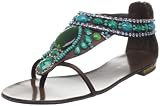 Gunmetal Womens Tonya Thong Sandal