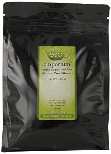 ESP Emporium Organic English Leaf Blend Black Tea, 8.82 Ounce