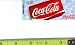 Magnum, Small Rectangle Size Coca Cola Can on Ice Soda Vending Machine Flavor Strip, Label Card, Not a Sticker