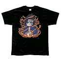 Naruto: Sasuke with Curse Mark Black T Shirt (Adult)
